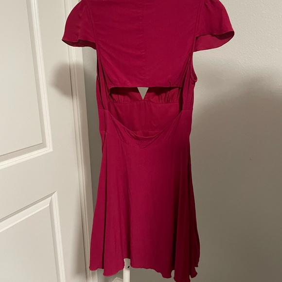 Aritzia Red Sunday Best Dress - Picture 3 of 6